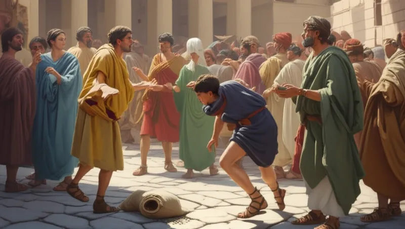 Визуальная иллюстрация слова «vulgar» - простолюдин, простонародье