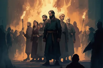 Illustration martyrs - Image 1