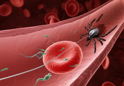 Illustration babesiasis - Image 1