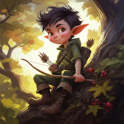 Illustration archer - Image 1