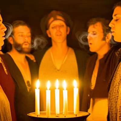 Illustration chanting - Image 1