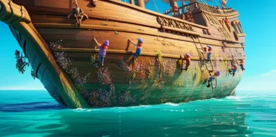 Illustration careened