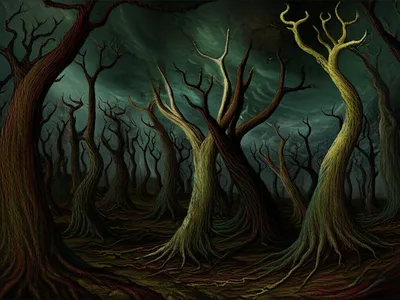 Illustration wood - Image 1