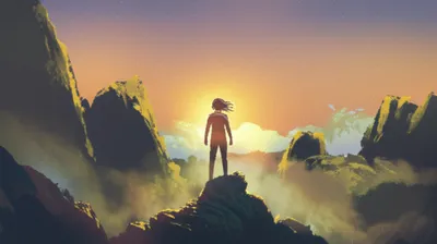 Illustration superman