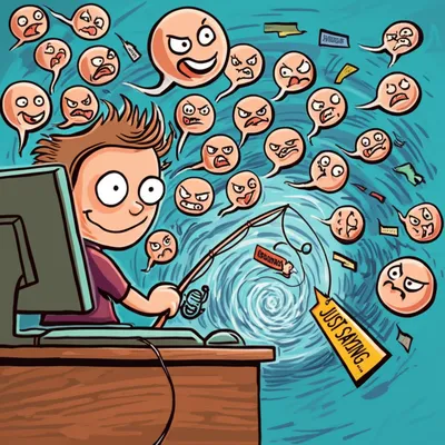 Illustration trolled - Image 1