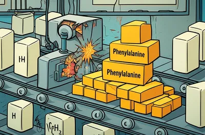 Illustration phenylketonuria