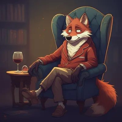 Illustration foxed - Image 1