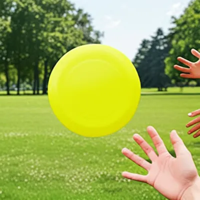 Illustration frisbees