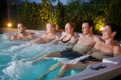 Illustration jacuzzi