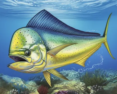 Illustration dolphin - Image 1