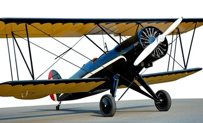 Illustration biplane - Image 1