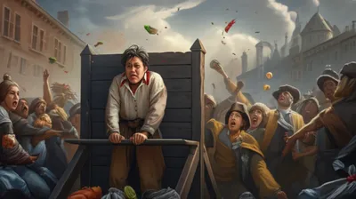 Illustration pilloried - Image 1