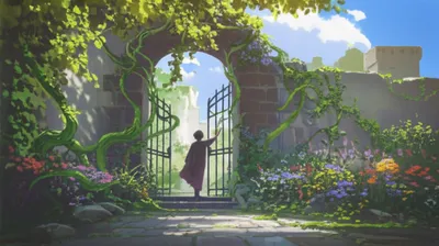 Illustration cloistered - Image 1