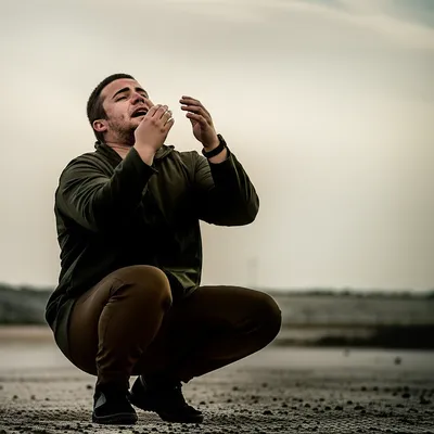 Illustration imploring