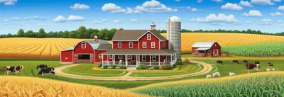 Illustration granges - Image 1