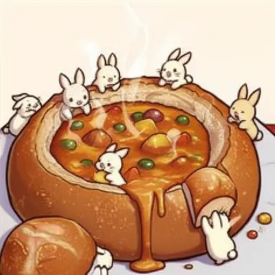 Illustration bunnies - Image 1