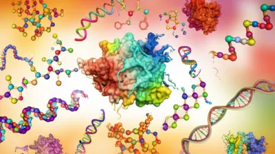 Illustration biomolecule
