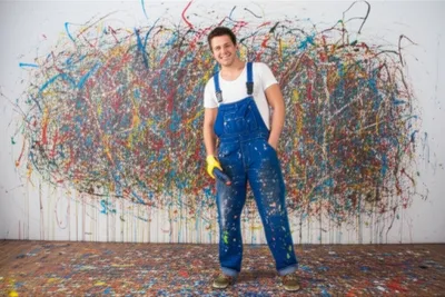 Illustration bespattered