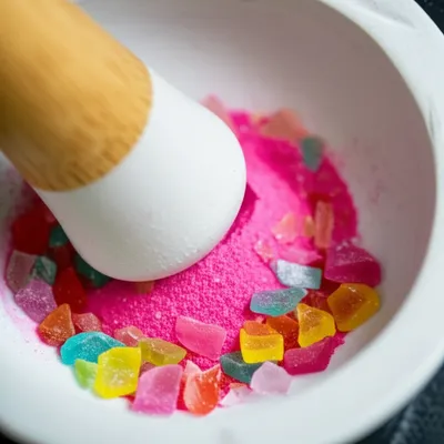 Illustration triturating