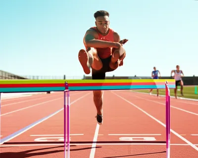 Illustration hurdle - Image 1