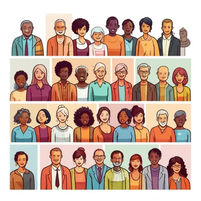 Illustration demographic