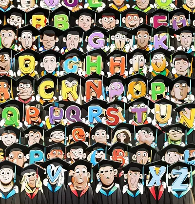 Illustration caps - Image 1