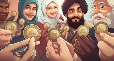 Illustration piasters - Image 1