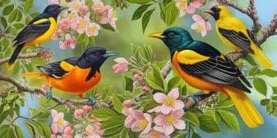 Illustration orioles