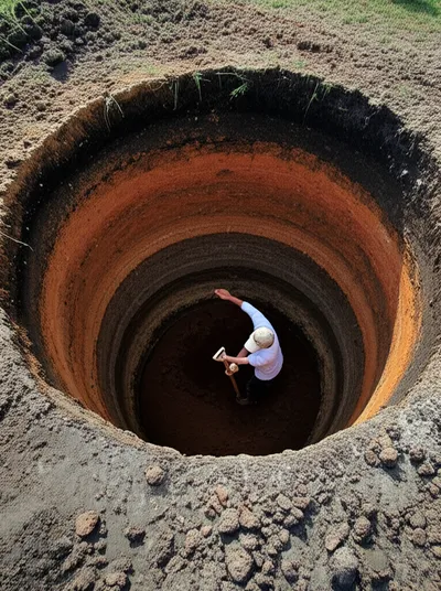 Illustration excavating - Image 2