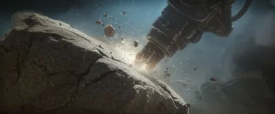 Illustration jackhammering - Image 1