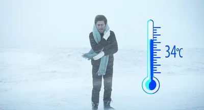 Illustration hypothermia