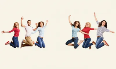 Illustration jumping - Image 1