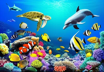 Illustration fishes - Image 1