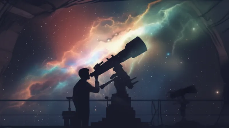 「astronomers」の視覚的なイラスト - 天文学者