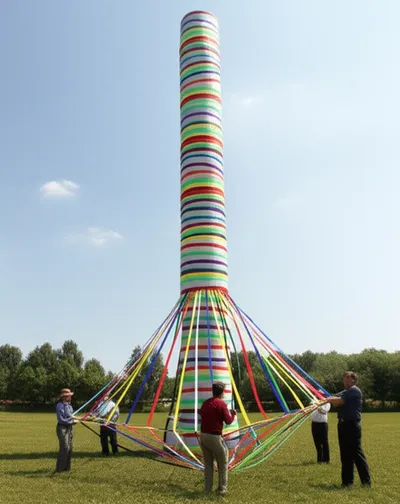 Illustration maypole - Image 1