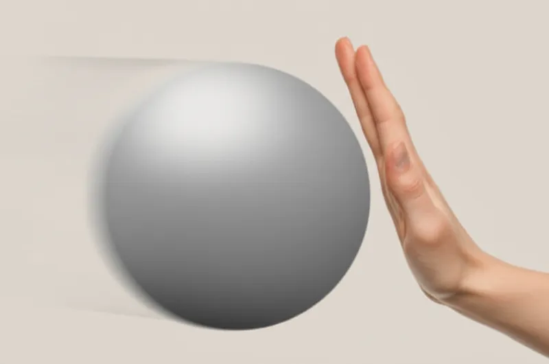 Illustration visuelle du mot « pushed » - Pousser