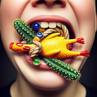Illustration mouthful - Image 1