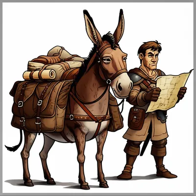 Illustration mules - Image 1