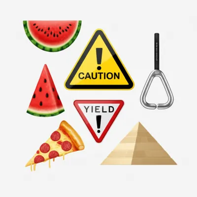 Illustration triangular