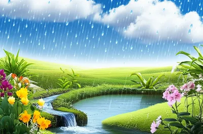 Hình ảnh minh họa cho từ "rainwater" - Nước mưa.
