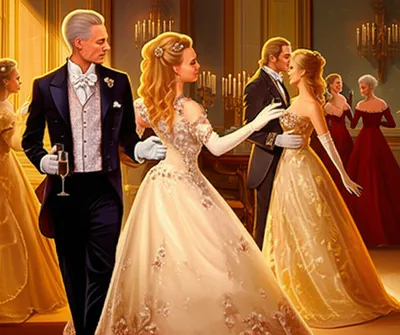 Illustration courtly - Image 1