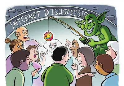 Illustration trolling - Image 1