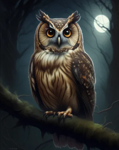 Illustration owls - Image 2