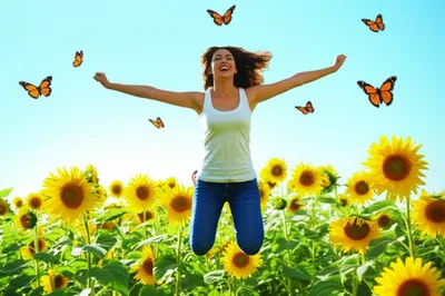 Illustration exhilarated