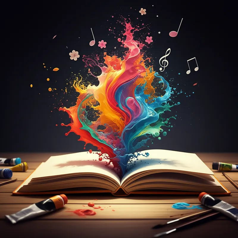 Illustration visuelle du mot « artistic » - Artistique, créatif