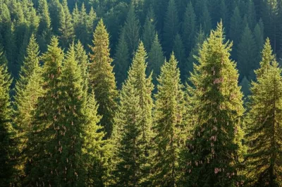 Illustration firs - Image 1