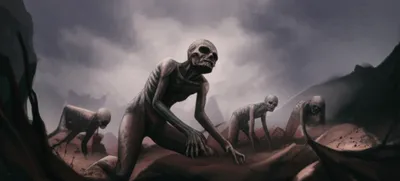 Illustration wolves - Image 1