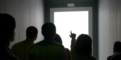 Illustration pointing