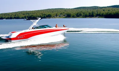 Illustration speedboat - Image 1