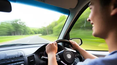 Illustration motorist